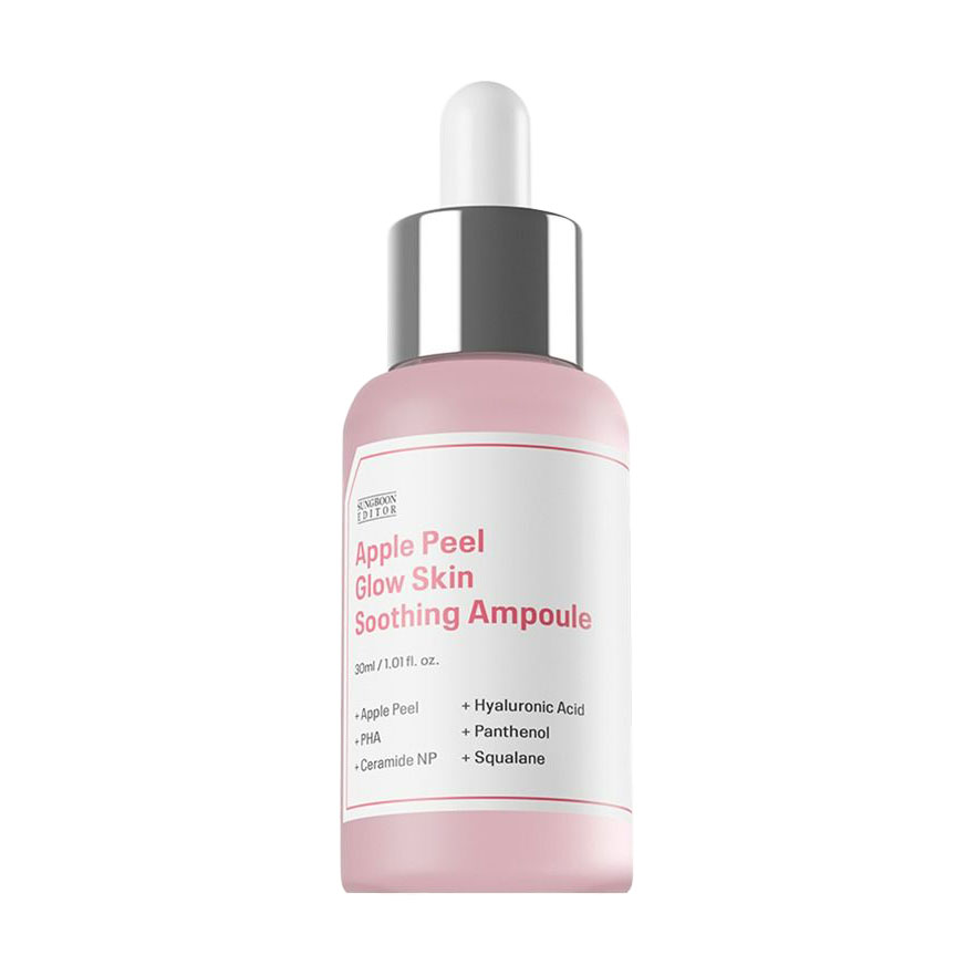 Заспокійлива ампула для обличчя Sungboon Editor Apple Peel Glow Skin Soothing Ampoule, 30 мл